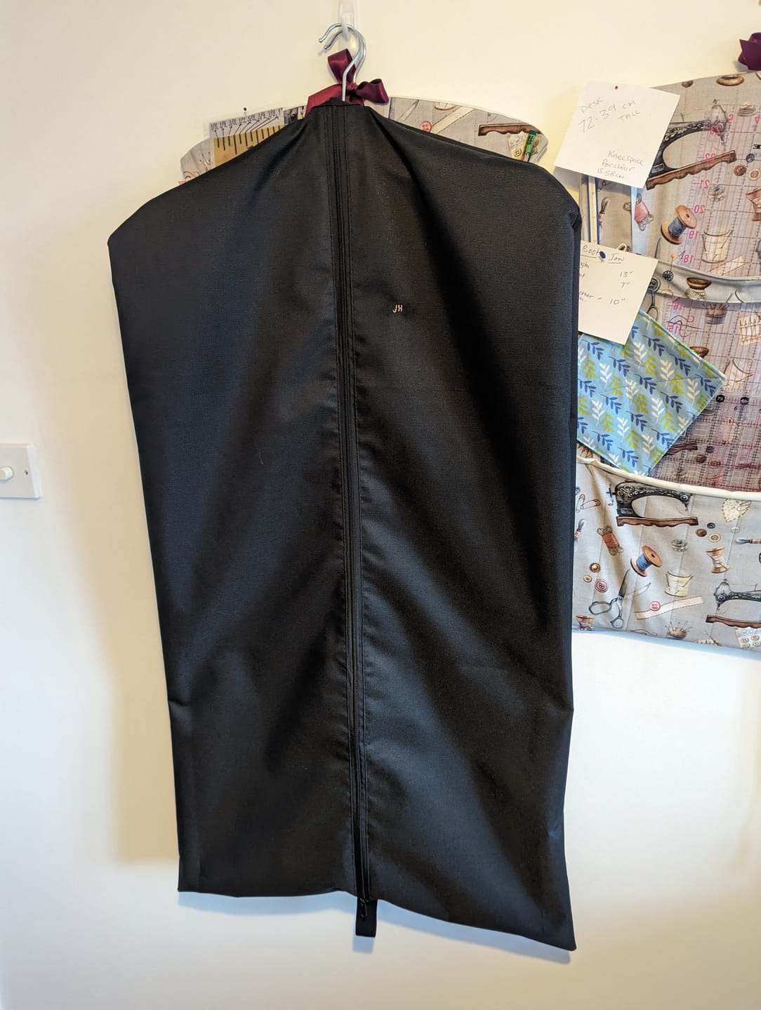 Customer photo review of Melange Water Repellent PU Coated Fabric