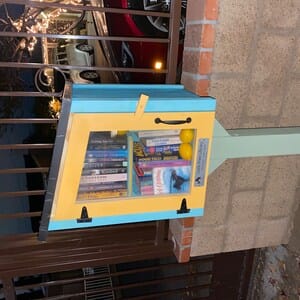 Customer photo review of Library Post with Topper Kit