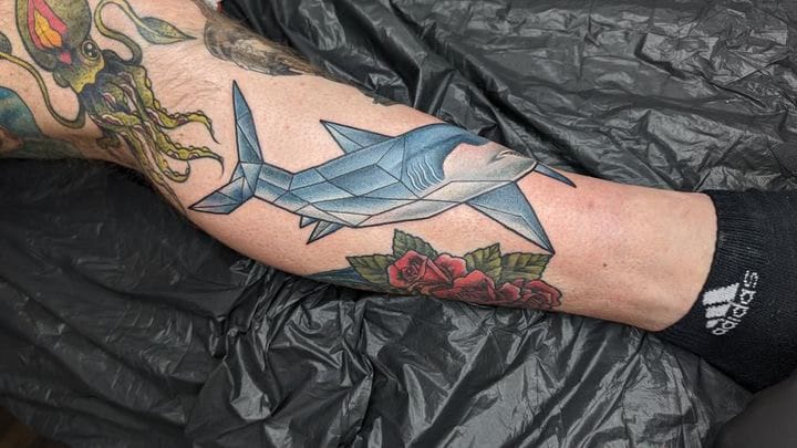 Customer photo review of TattooNumbx Numbing Spray