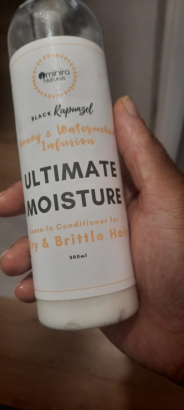 Customer photo review of Honey & Watermelon Infusion - Ultimate Moisture Leave-in Conditioner