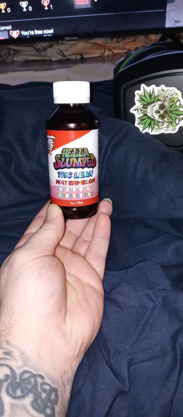 Customer photo review of Delta 9 Syrup - Watermelon