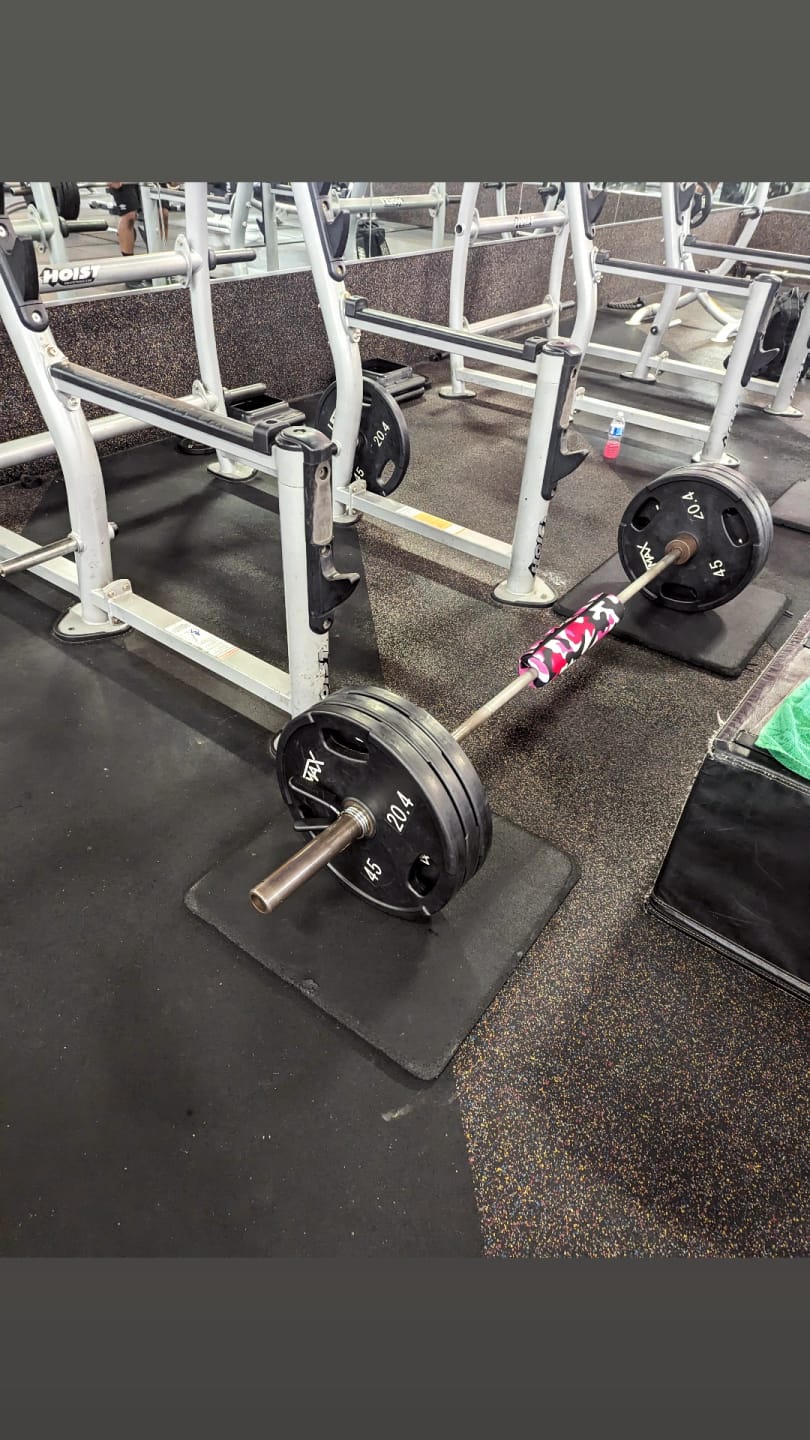Customer photo review of BARBELL PAD