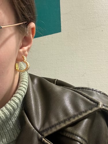 Customer photo review of Heart Hoops