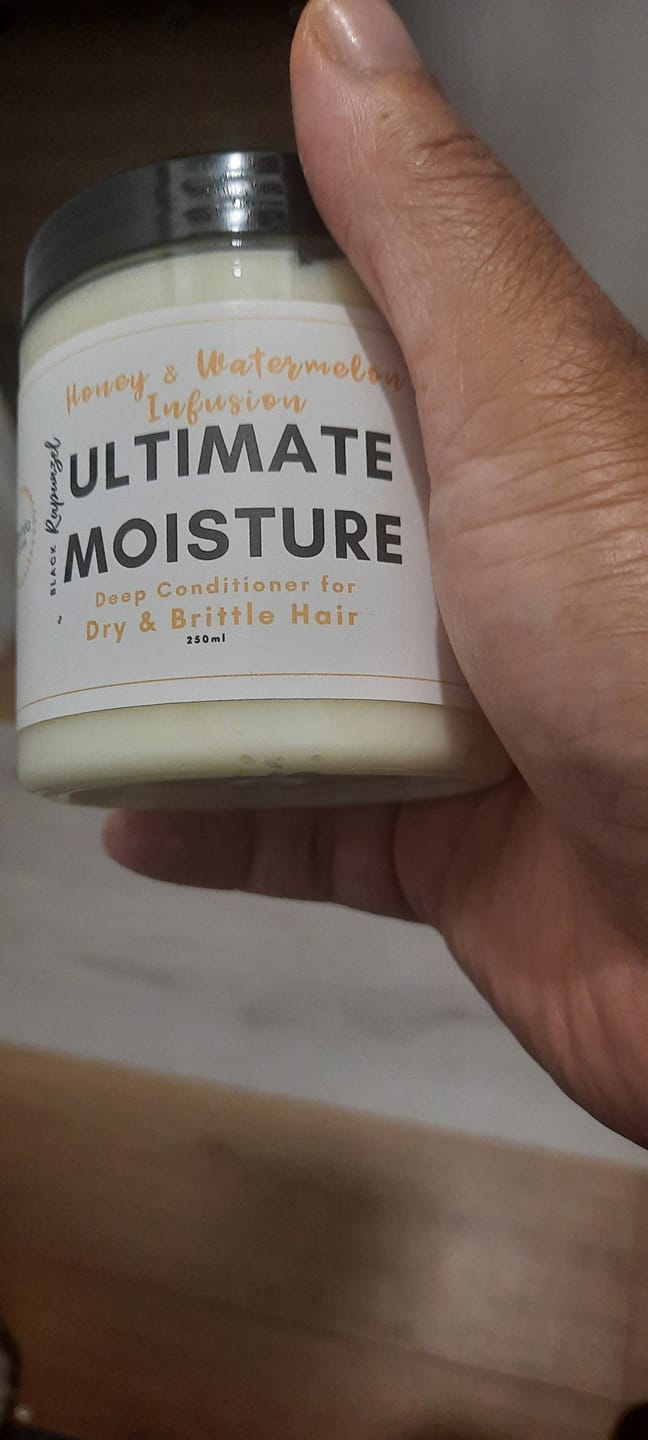 Customer photo review of Honey & Watermelon Infusion - Ultimate Moisture Deep Conditioner