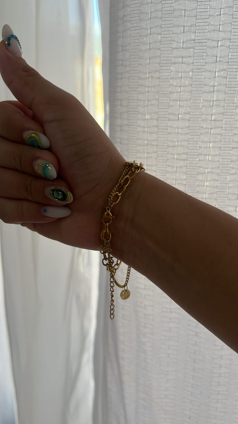 Customer photo review of Pulsera Smiley