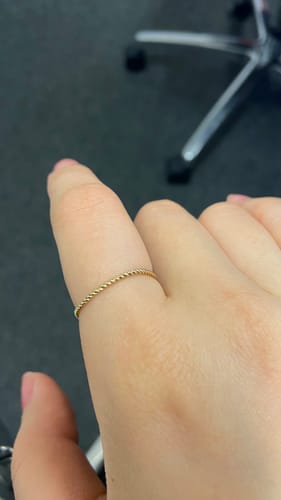 Customer photo review of Hammered & Twisted Set
