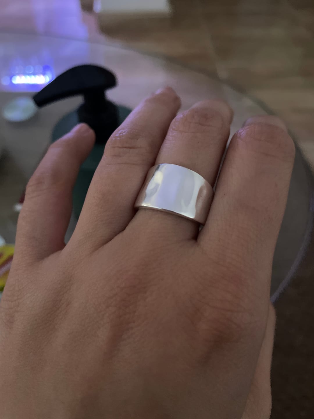Customer photo review of Anillo Cilindro