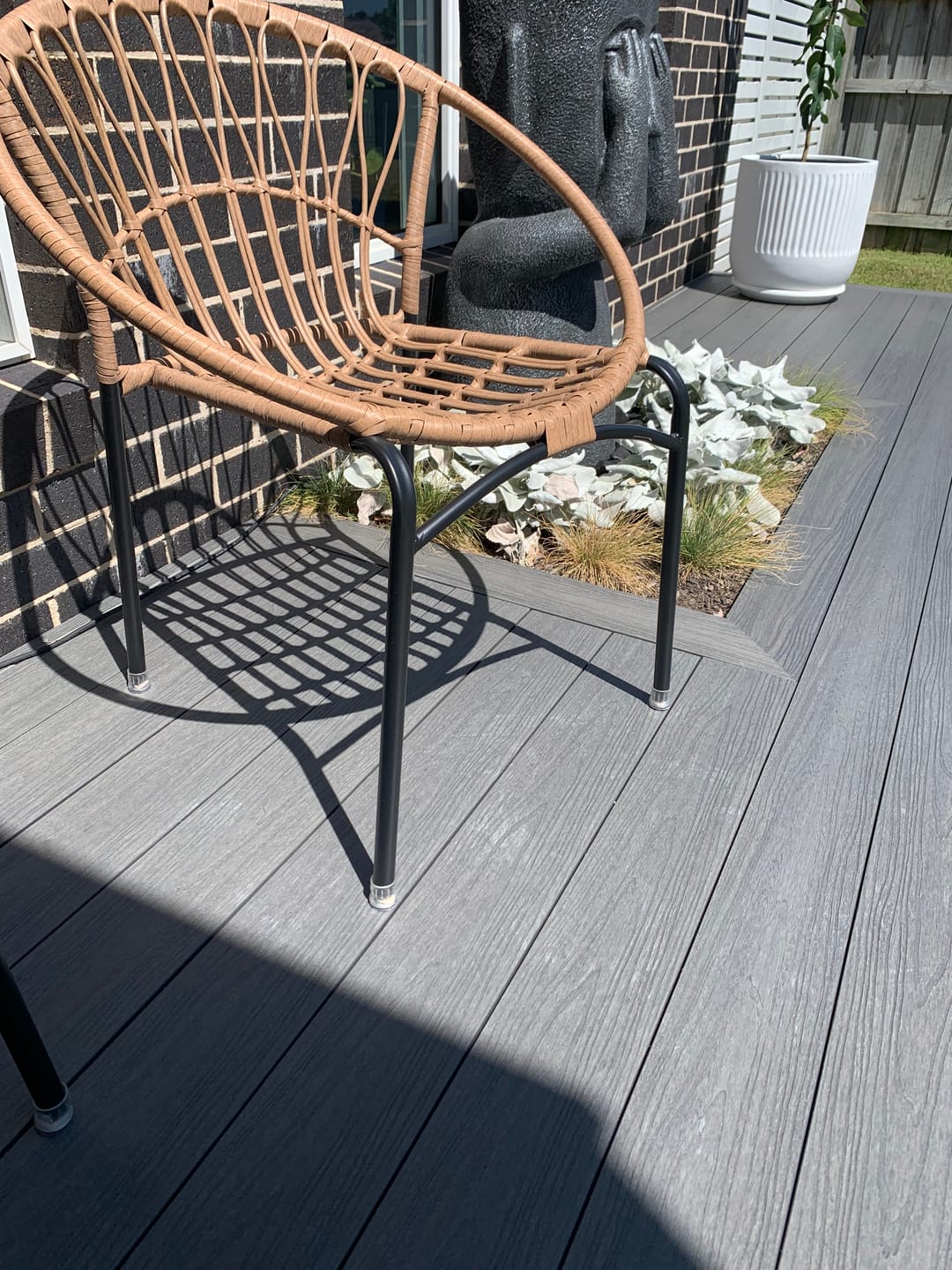 Customer photo review of Elite Groovy Chair Leg Glides - Limited Edition