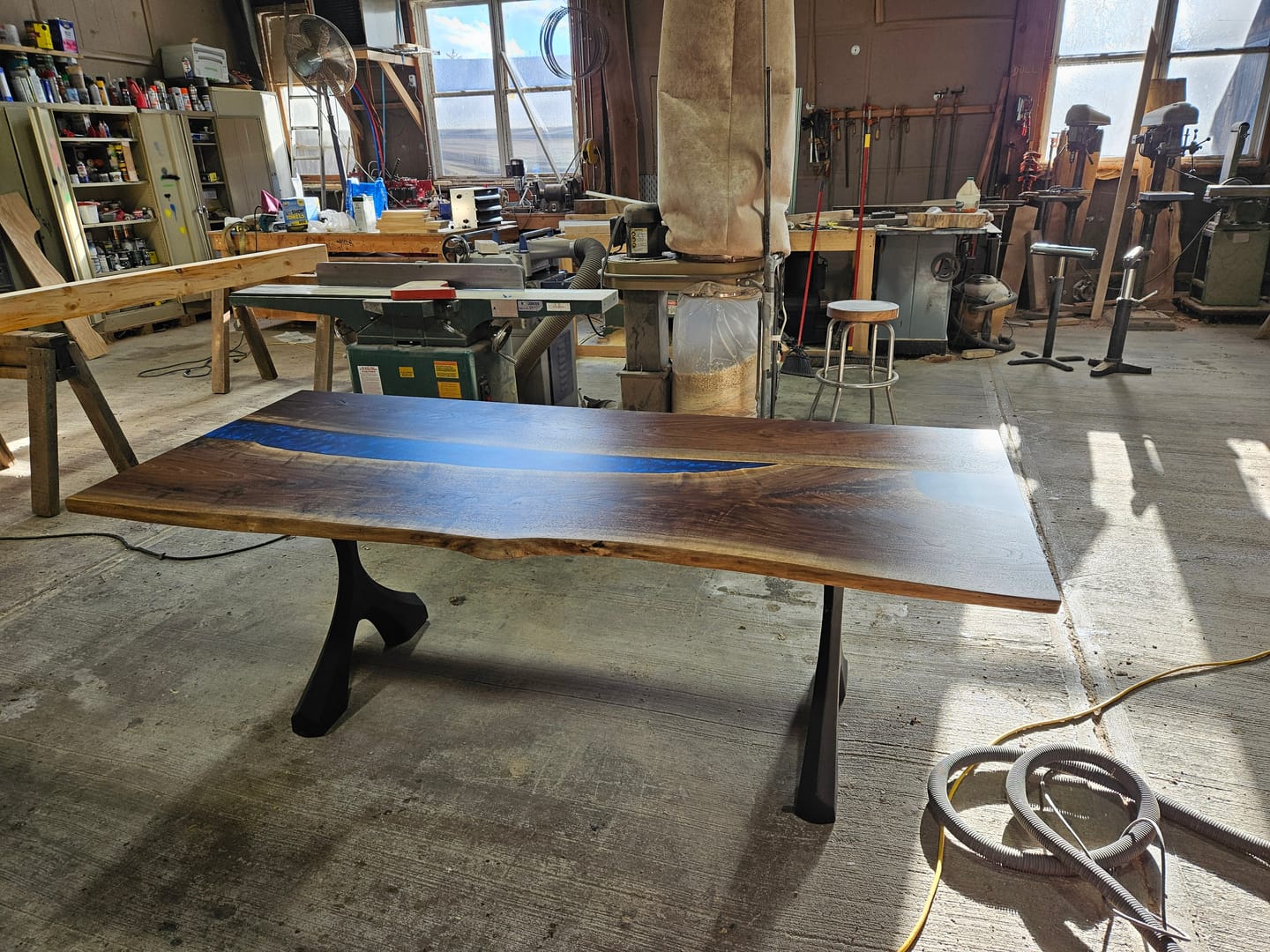 Customer photo review of Table Legs 417 Xavier 28H Metal X-shaped Furniture