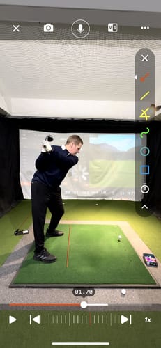 Customer photo review of Golfpod 2.0 - The smartest way to record your golf swing