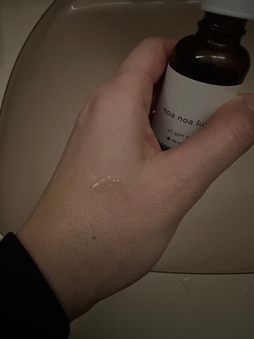 Customer photo review of NOA NOA LUXE  VC7 EVO Serum
