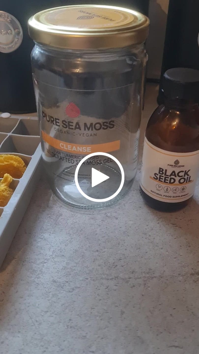 Customer video review of Cleanse - Turmeric Infused Sea Moss Gel