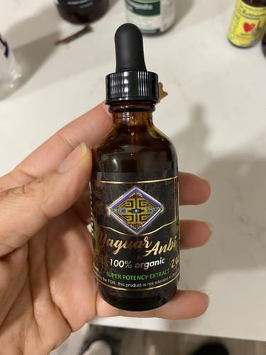 Customer photo review of Yaguar Ambi Blood Purifier Tincture