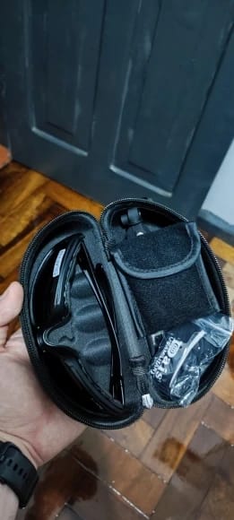 Customer photo review of X7 Polarized Riding Goggles - 4 Lens Kit