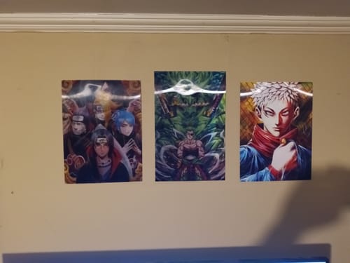 Customer photo review of 3D Triple Transition [One Piece X Susanoo] Lenticular Print
