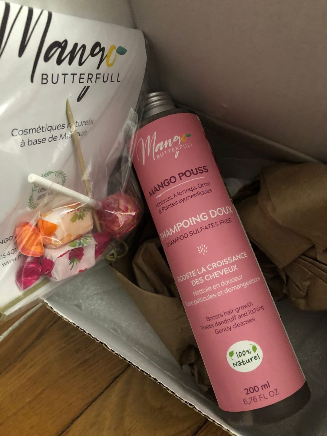 Customer photo review of Shampoing Doux POUSS