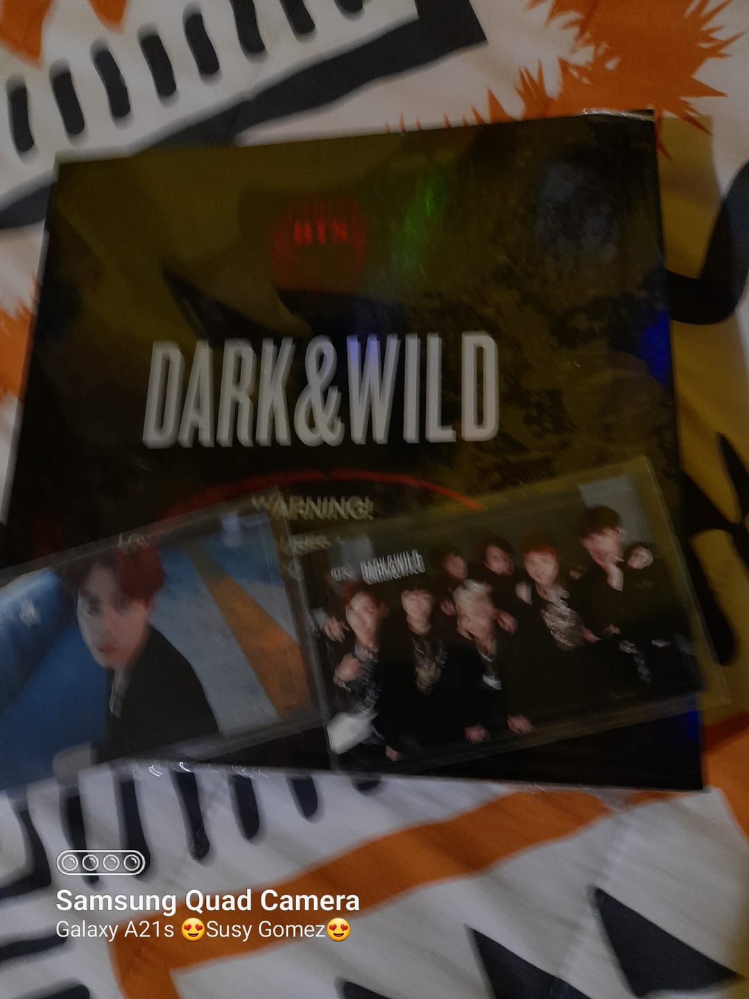 Customer photo review of BTS - 1ST FULL ALBUM DARK & WILD