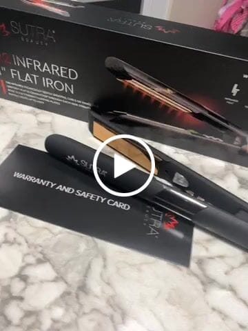 Customer video review of IR2 INFRARED Flat Iron - 1"