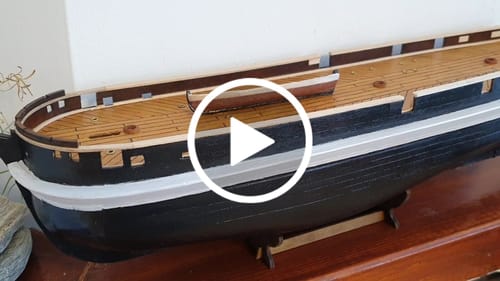 Reseña con vídeo de un cliente sobre Maqueta Barco HMS Terror