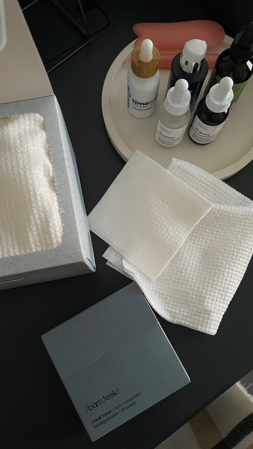 Customer photo review of Face Towel