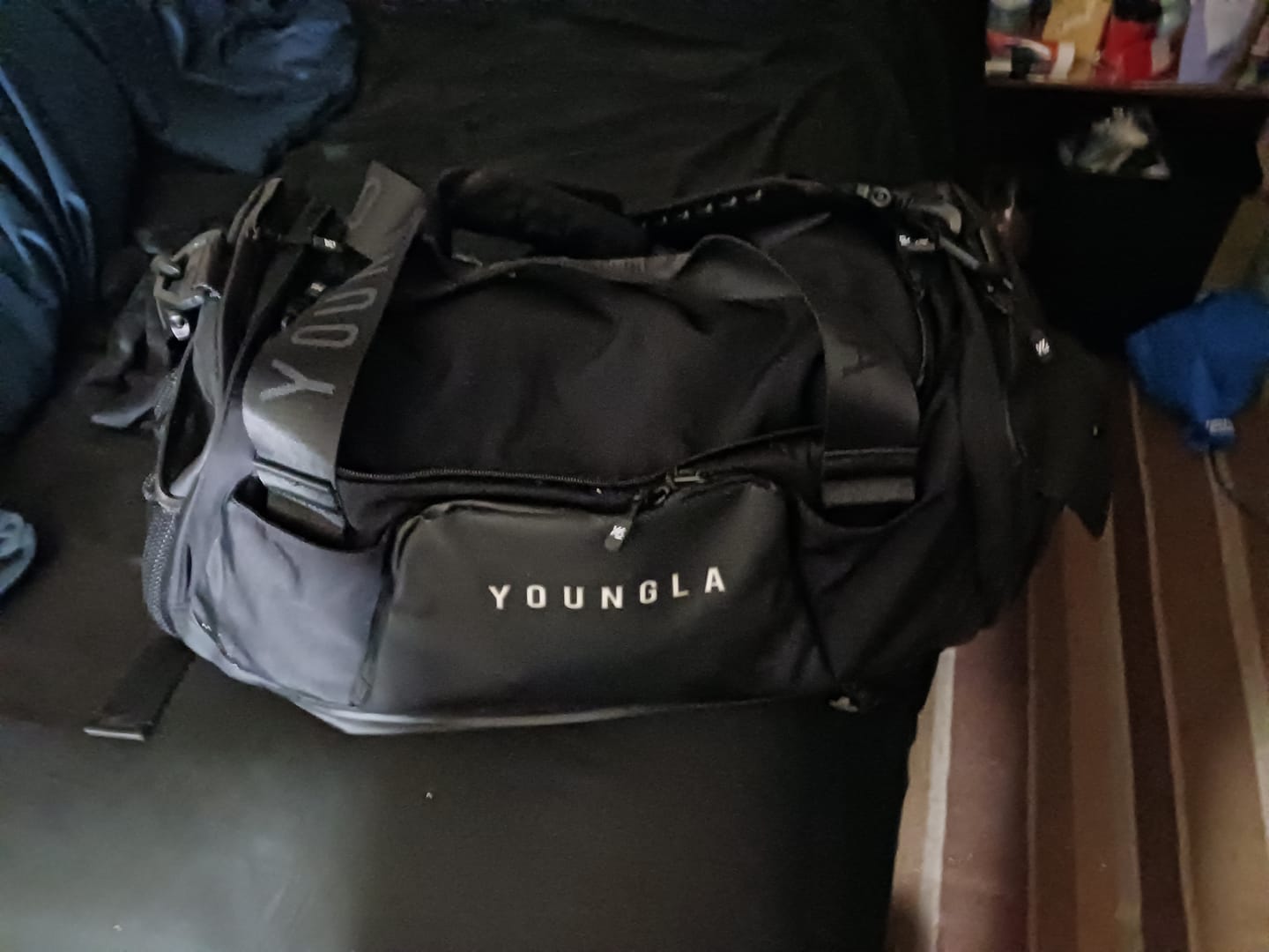 Customer photo review of 741 Hybrid Duffle Backpacks