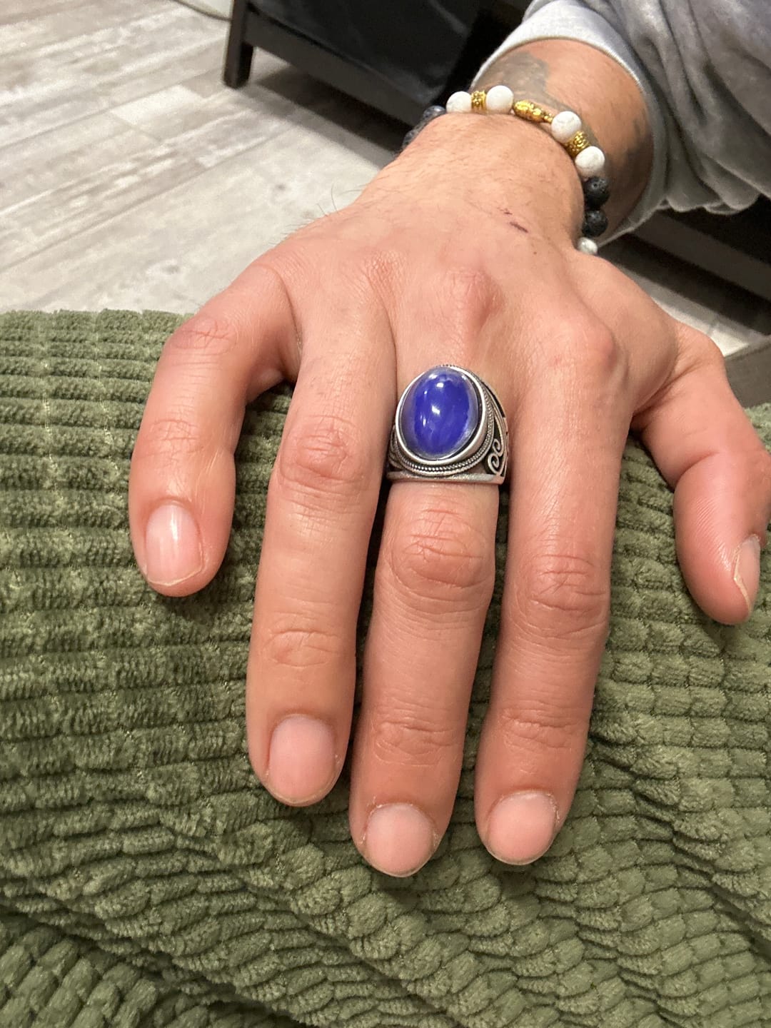 Customer photo review of New-Age Mood Ring
