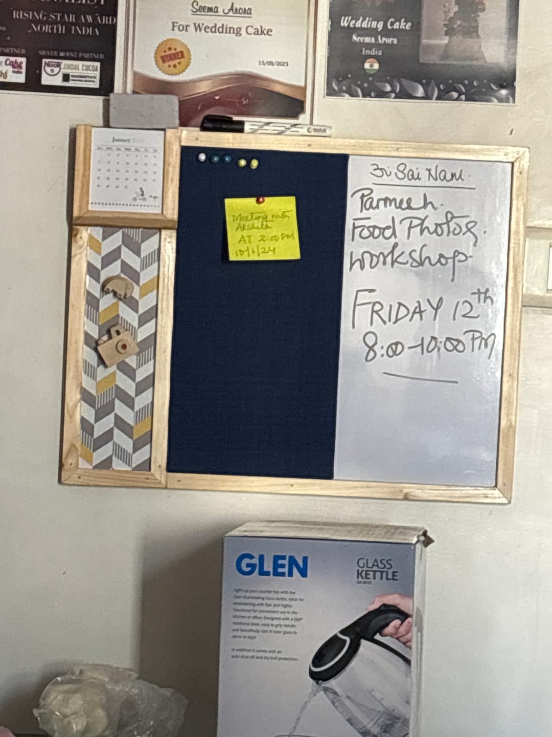 Customer photo review of IVEI Pin + White +Metal Combination board (big)
