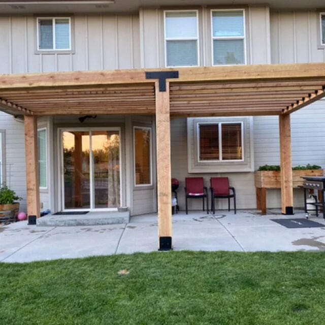 Customer photo review of Industrial Style T Brackets - Various Sizes