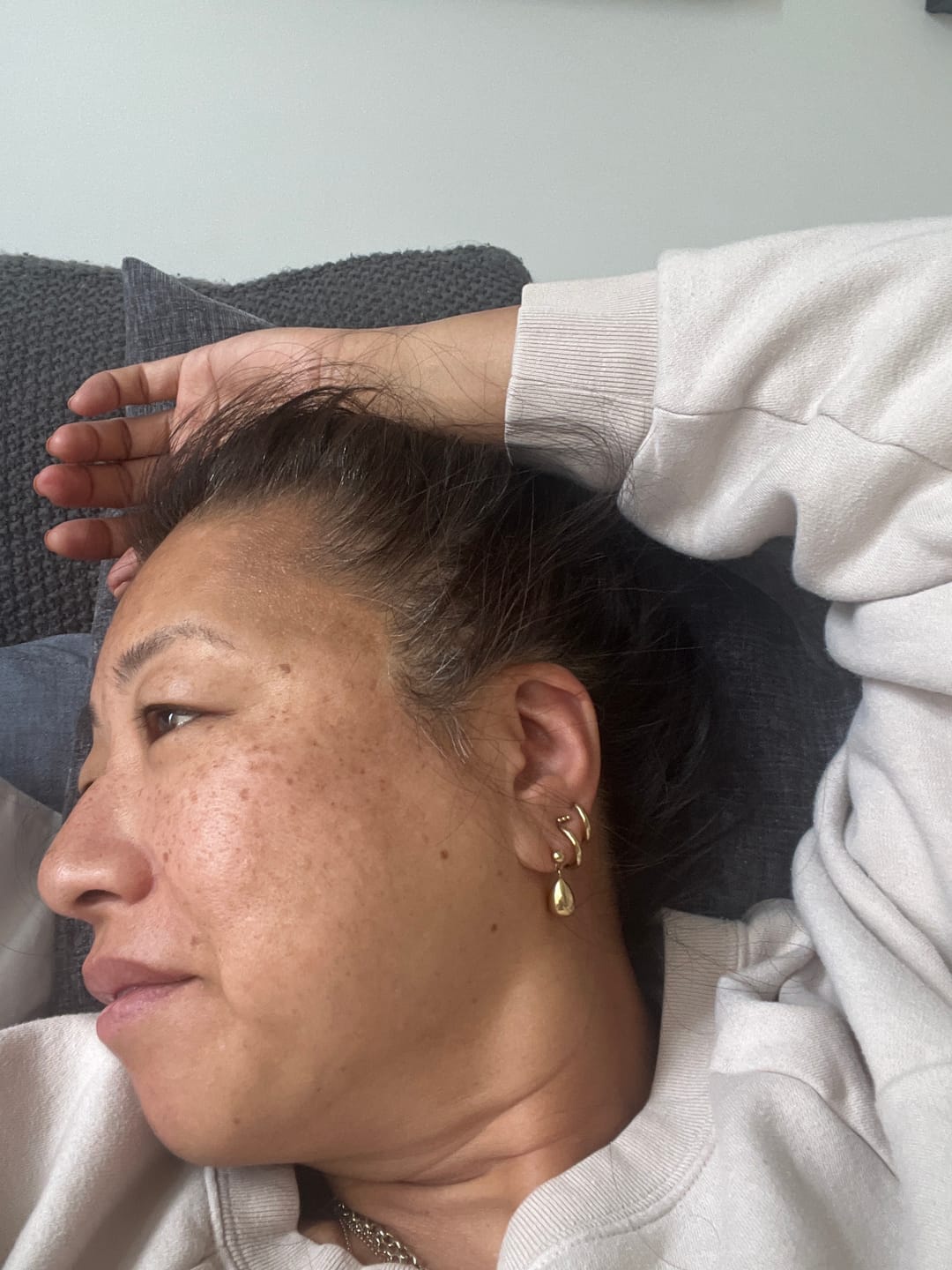 Customer photo review of Essential Earrings Extra Small