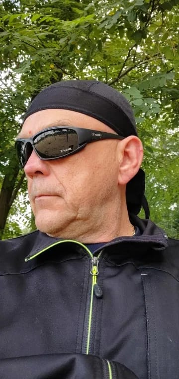 Customer photo review of X7 Polarized Riding Goggles - 4 Lens Kit