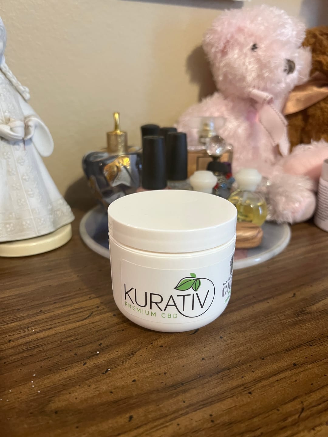Customer photo review of THC-Free 3300mg CBG Cream