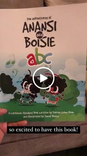 Customer video review of Farrah Chow-Quan The Adventures of Anansi and Boisie