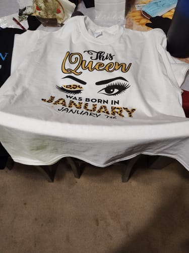 Customer photo review of A Queen Was Born In January