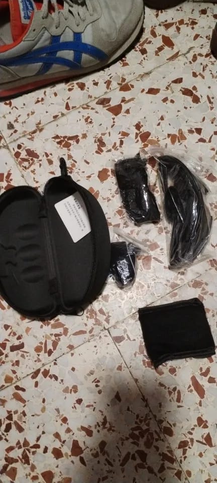Customer photo review of X7 Polarized Riding Goggles - 4 Lens Kit