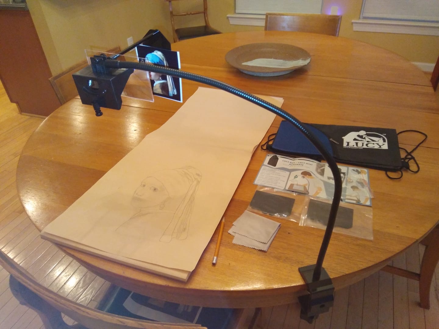 Customer photo review of Photo Enlarger & Bag