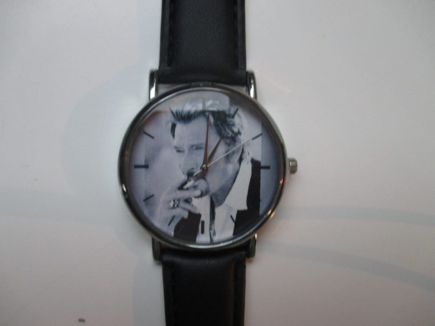 Customer photo review of Montre Johnny Hallyday modèle 18
