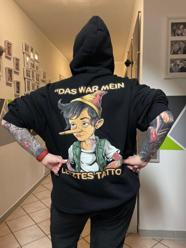 Customer photo review of Inkocchio - Heavy Oversized Backprint Hoodie