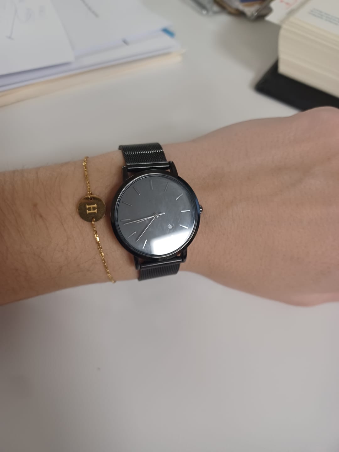 Customer photo review of Pulsera Inicial