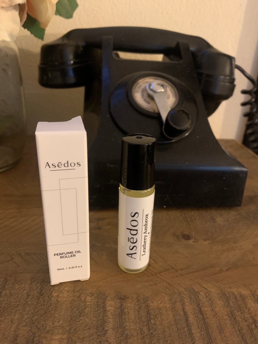 Customer photo review of LEATHERY AMBROX PERFUME OIL