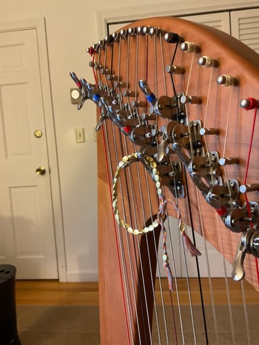 Customer photo review of Tibetan Bracelet of Fortune