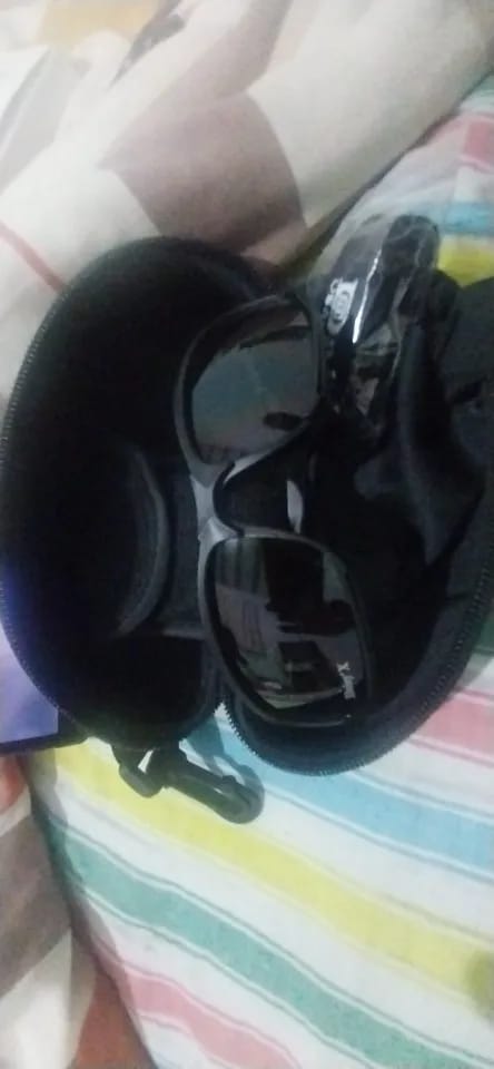 Customer photo review of X7 Polarized Riding Goggles - 4 Lens Kit