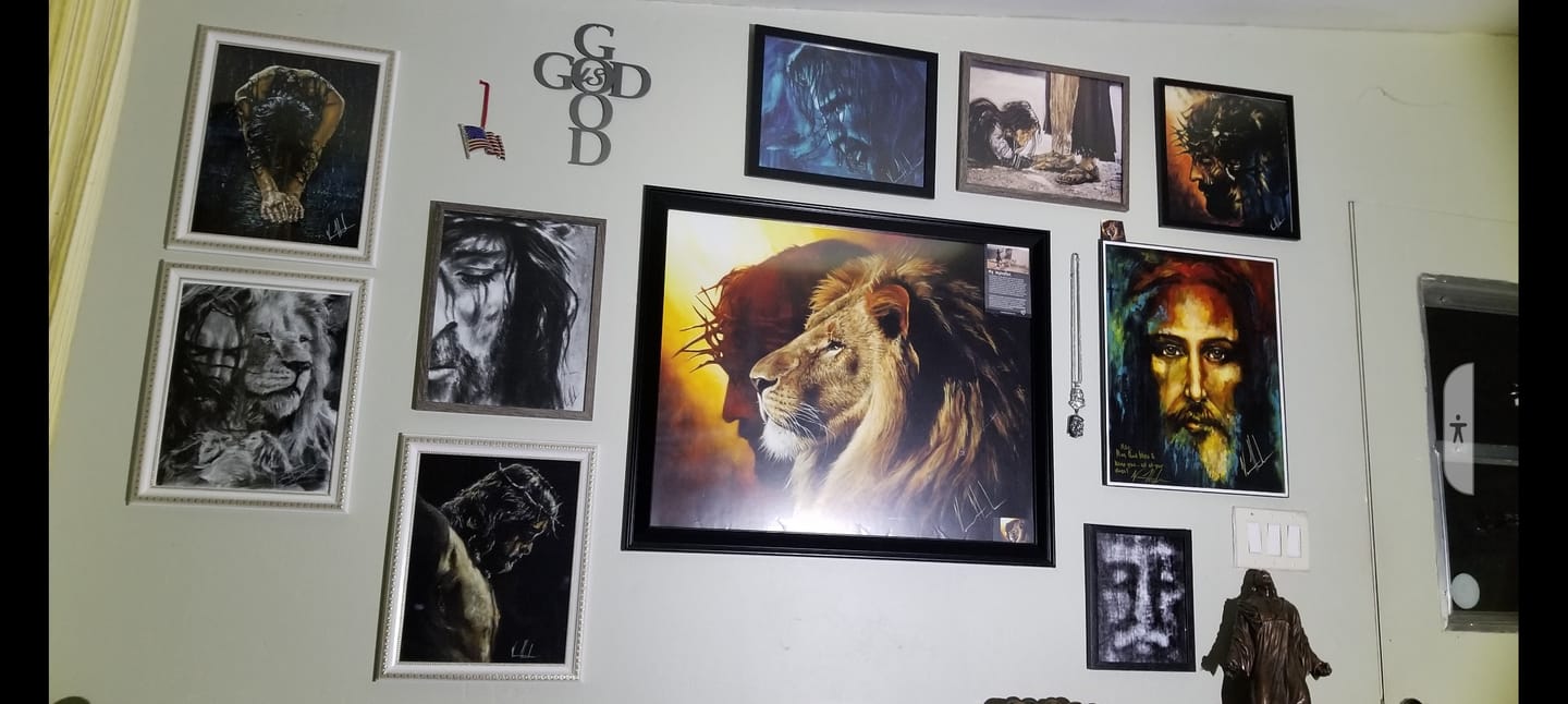 Customer photo review of Compassionate Love (Sketch)