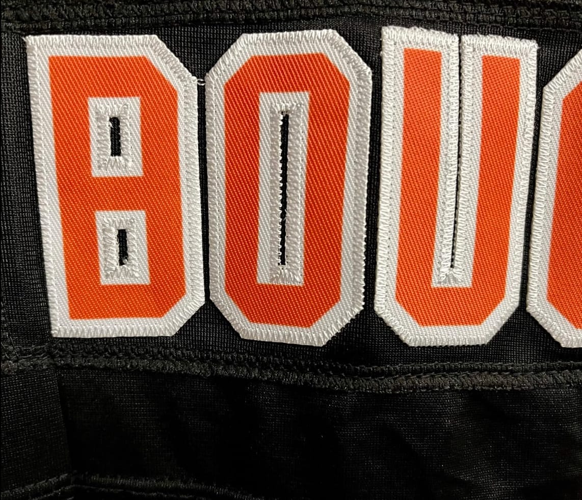 Customer photo review of The Waterboy 'Bobby Boucher' Football Jersey