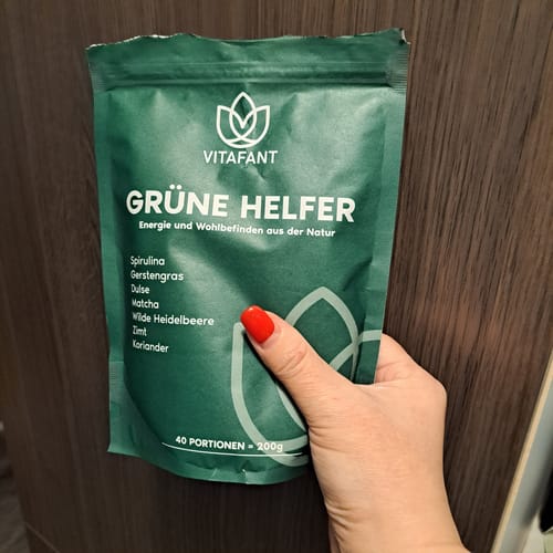 Customer photo review of Grüne Helfer - Entgiftungspulver