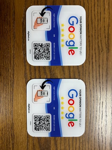 Customer photo review of Google Reviews - Plate
