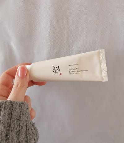 Customer photo review of BEAUTY OF JOSEON - Relief Sun Rice + Probiotics SPF50+ PA++++ 50 ML | Protector Solar Hidratante
