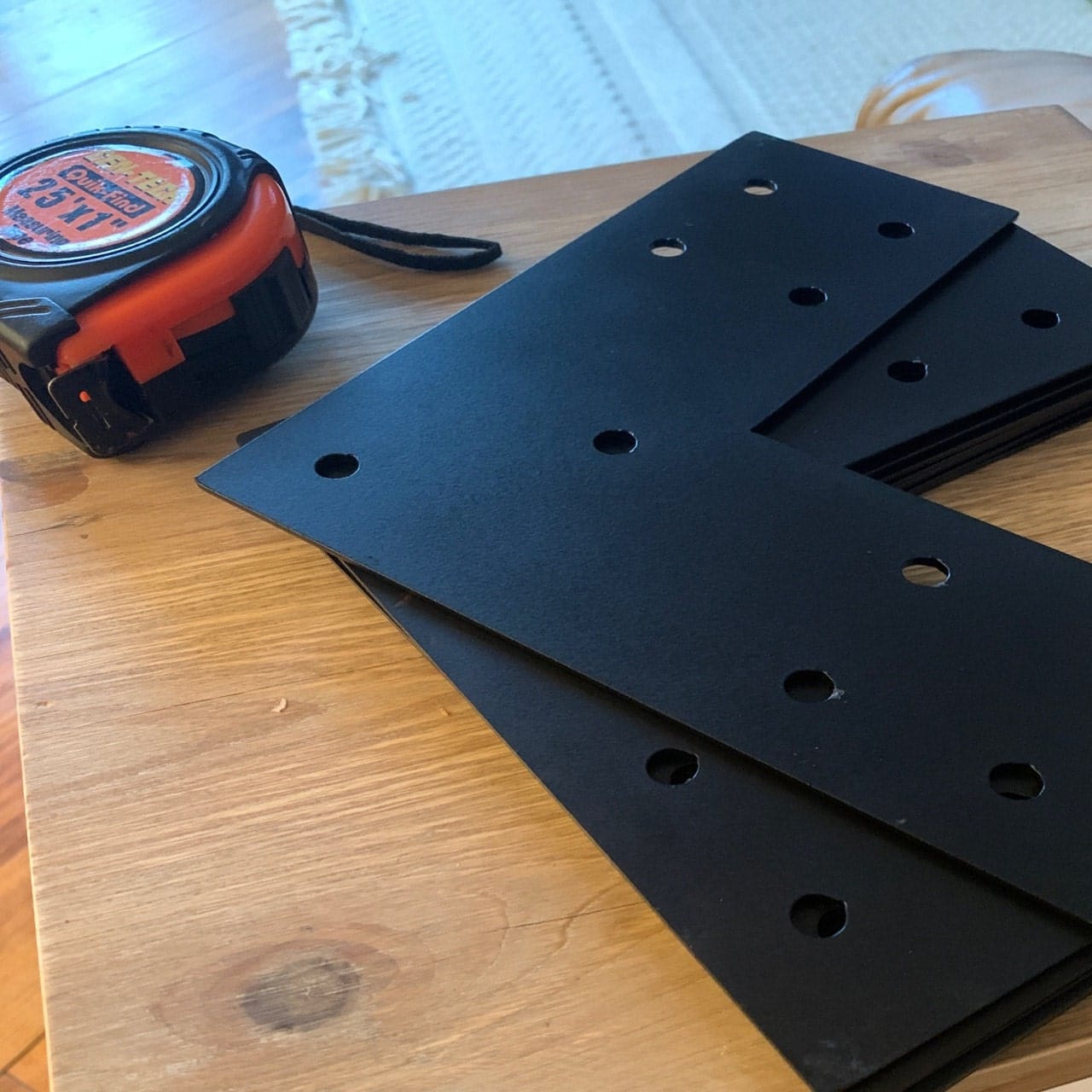 Customer photo review of Industrial Style L Brackets - Various Sizes