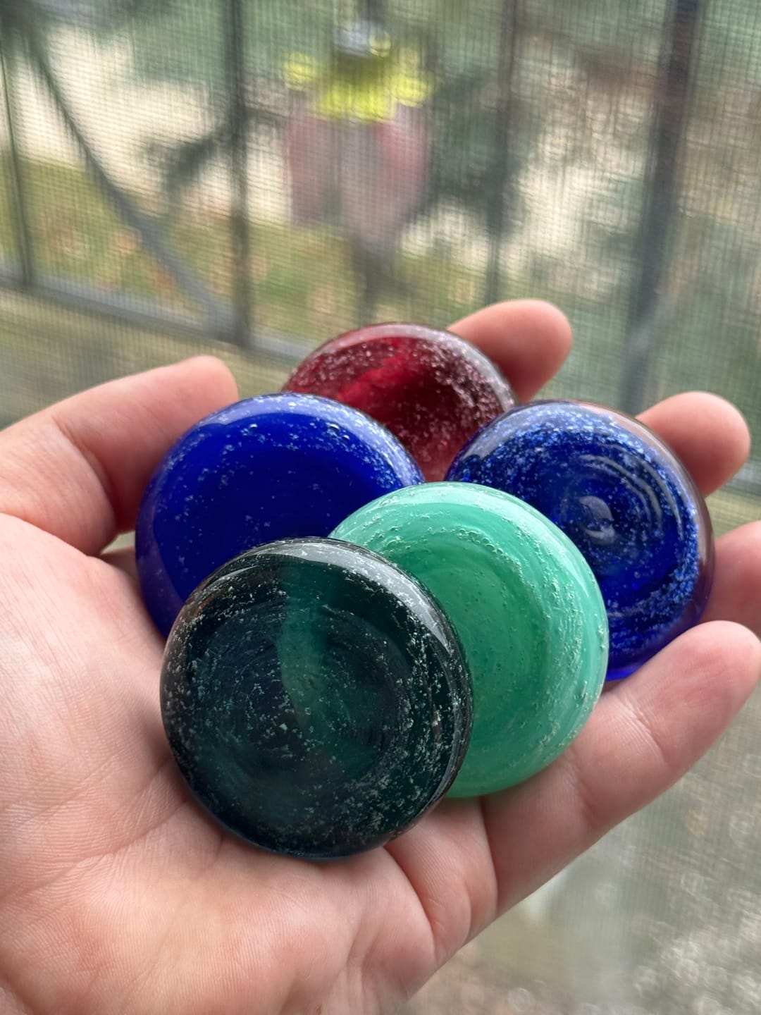 Customer photo review of Soul Stones with Infused Cremation Ashes