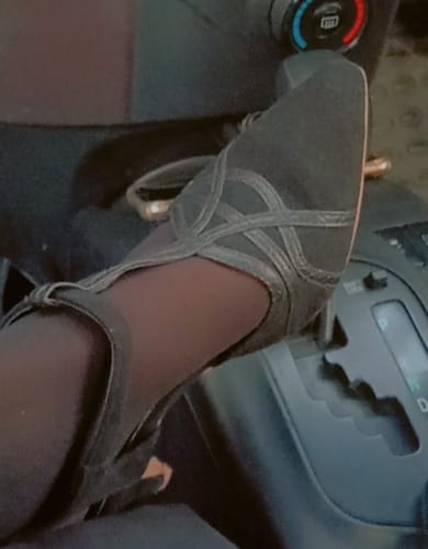 Customer photo review of Matte Court Shoes