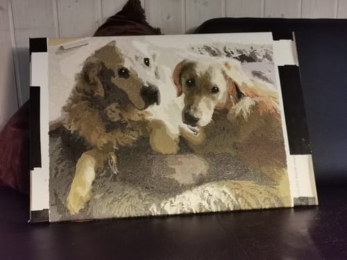 Customer photo review of Malen nach Zahlen - Dein Wunschmotiv